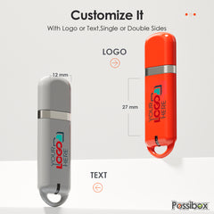 Slim USB-Red(485C)