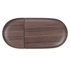 Wood Oval USB-Walnut