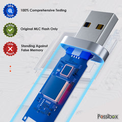 Tall USB Classic-white